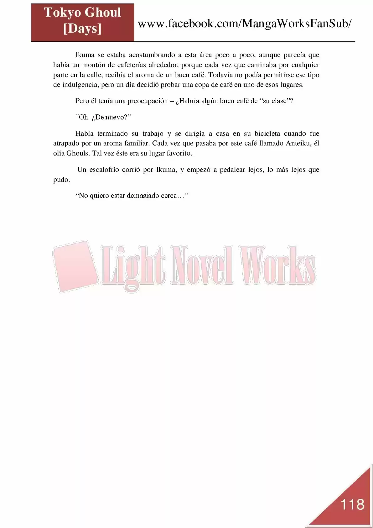 Tokyo Ghoul (Novela) (2013) - Capítulo 4 - Página 8 - LectorTMOo
