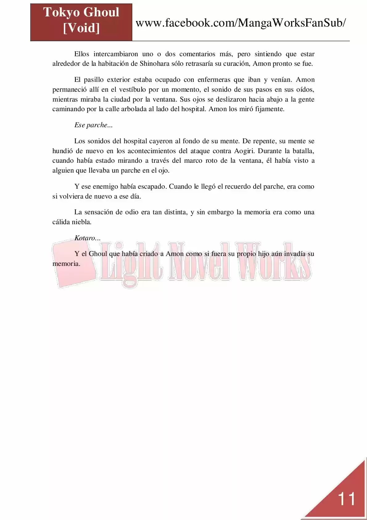 Tokyo Ghoul (Novela) (2013) - Capítulo 7 - Página 11 - LectorTMOo