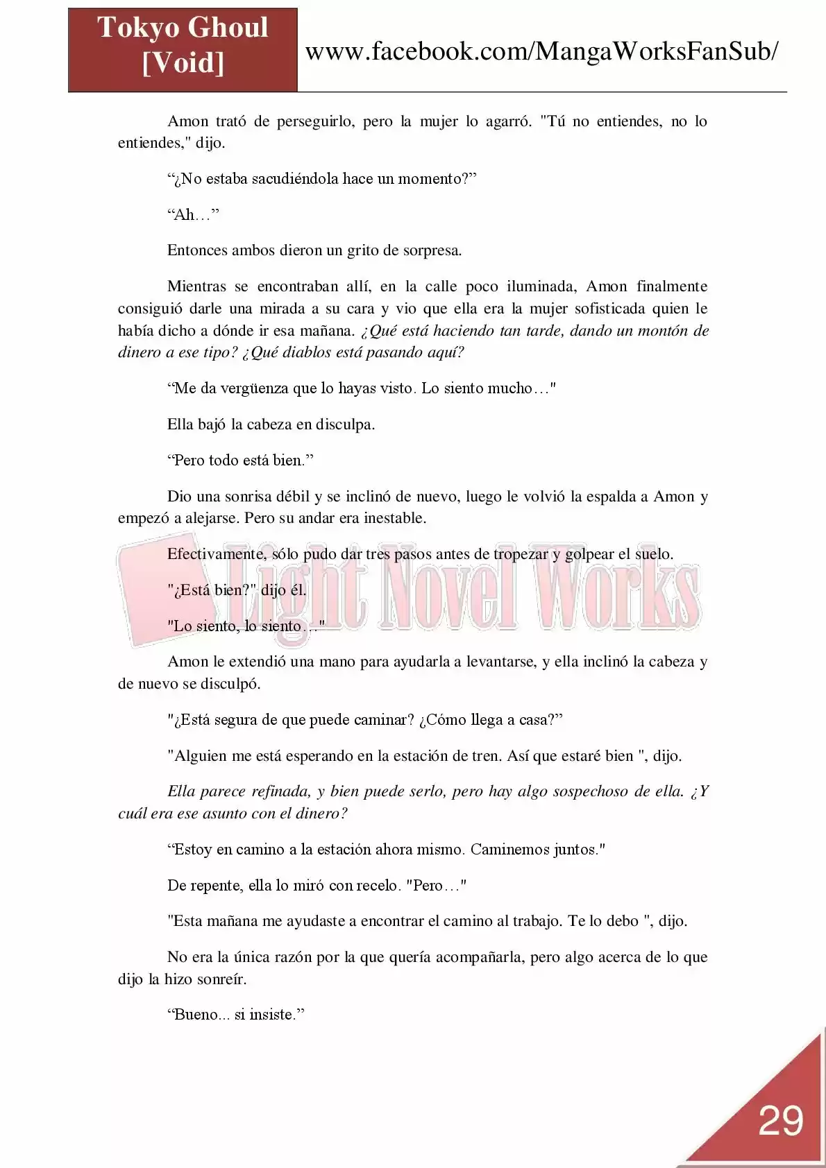 Tokyo Ghoul (Novela) (2013) - Capítulo 7 - Página 29 - LectorTMOo