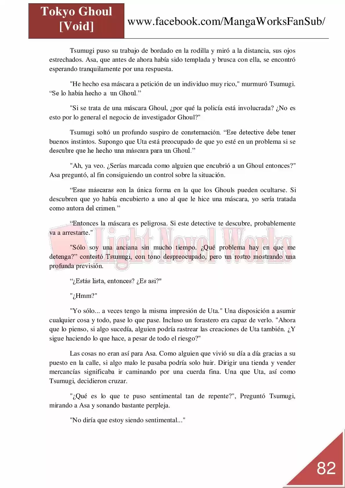 Tokyo Ghoul (Novela) (2013) - Capítulo 8 - Página 18 - LectorTMOo