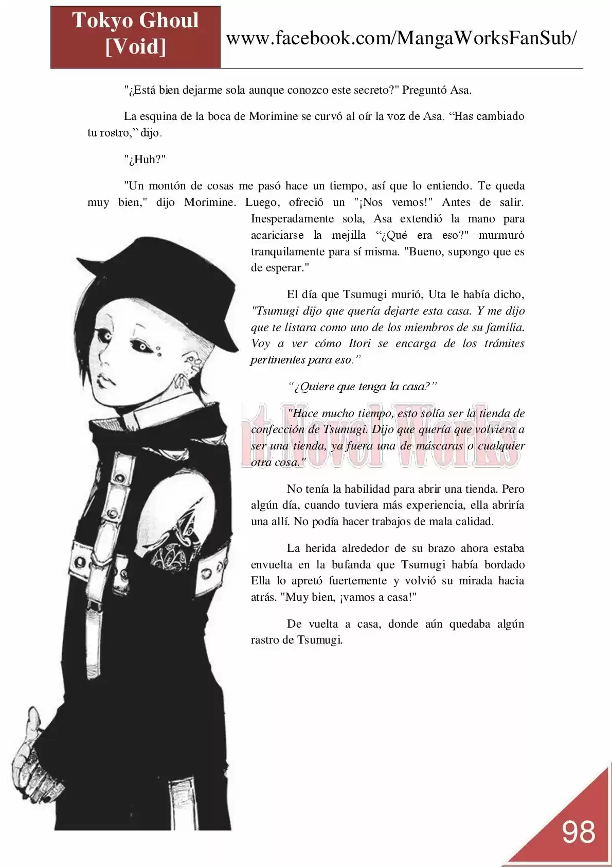 Tokyo Ghoul (Novela) (2013) - Capítulo 8 - Página 34 - LectorTMOo