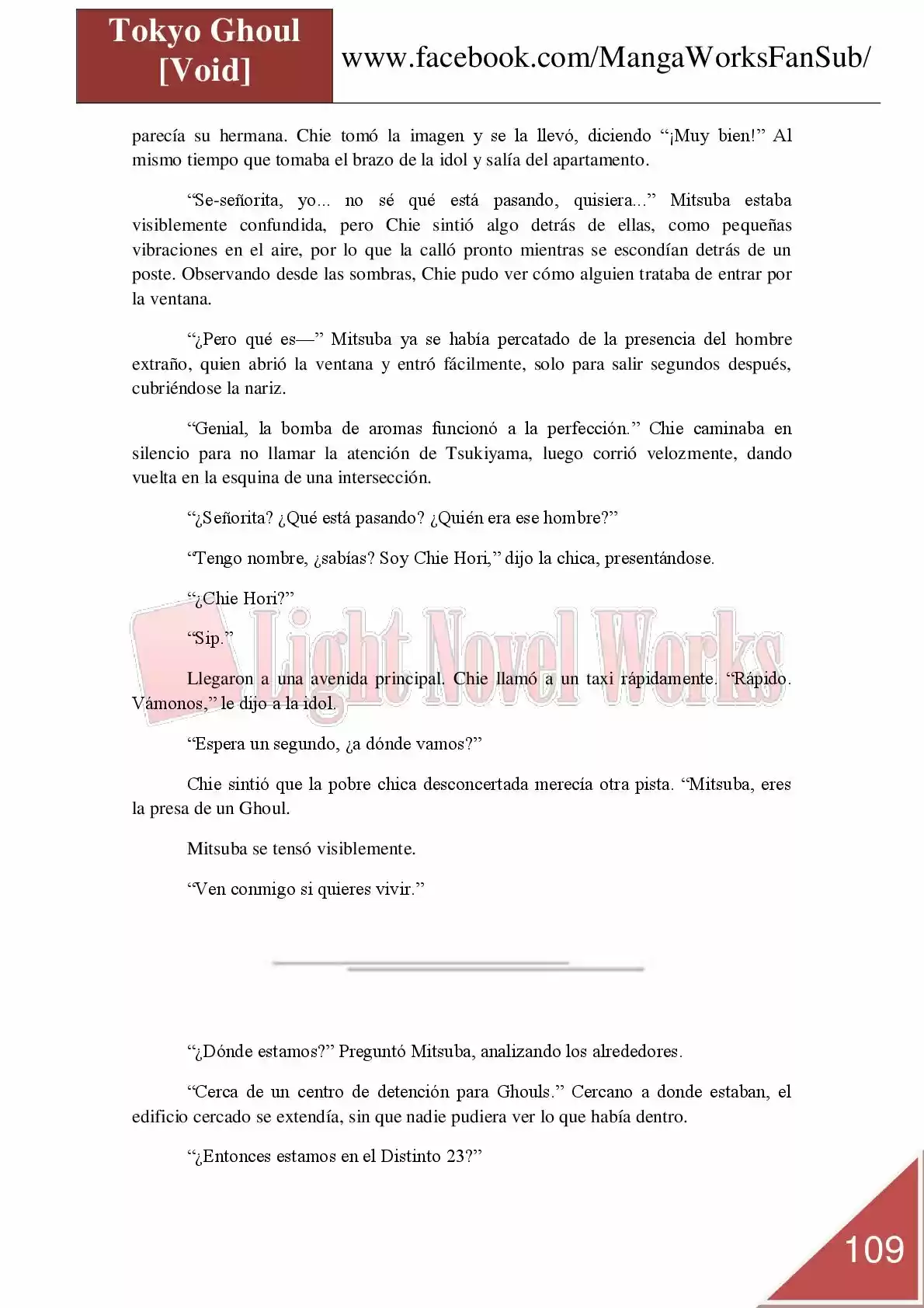 Tokyo Ghoul (Novela) (2013) - Capítulo 9 - Página 11 - LectorTMOo