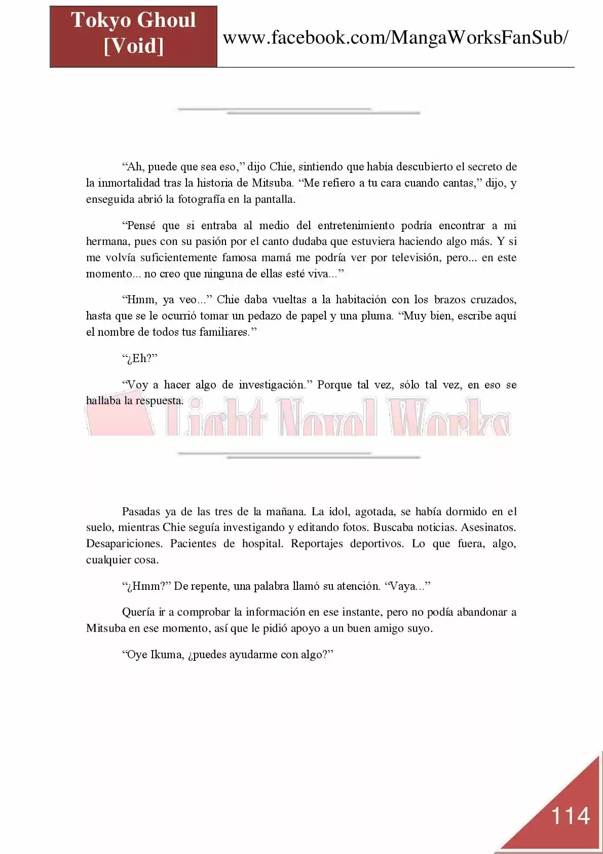 Tokyo Ghoul (Novela) (2013) - Capítulo 9 - Página 16 - LectorTMOo