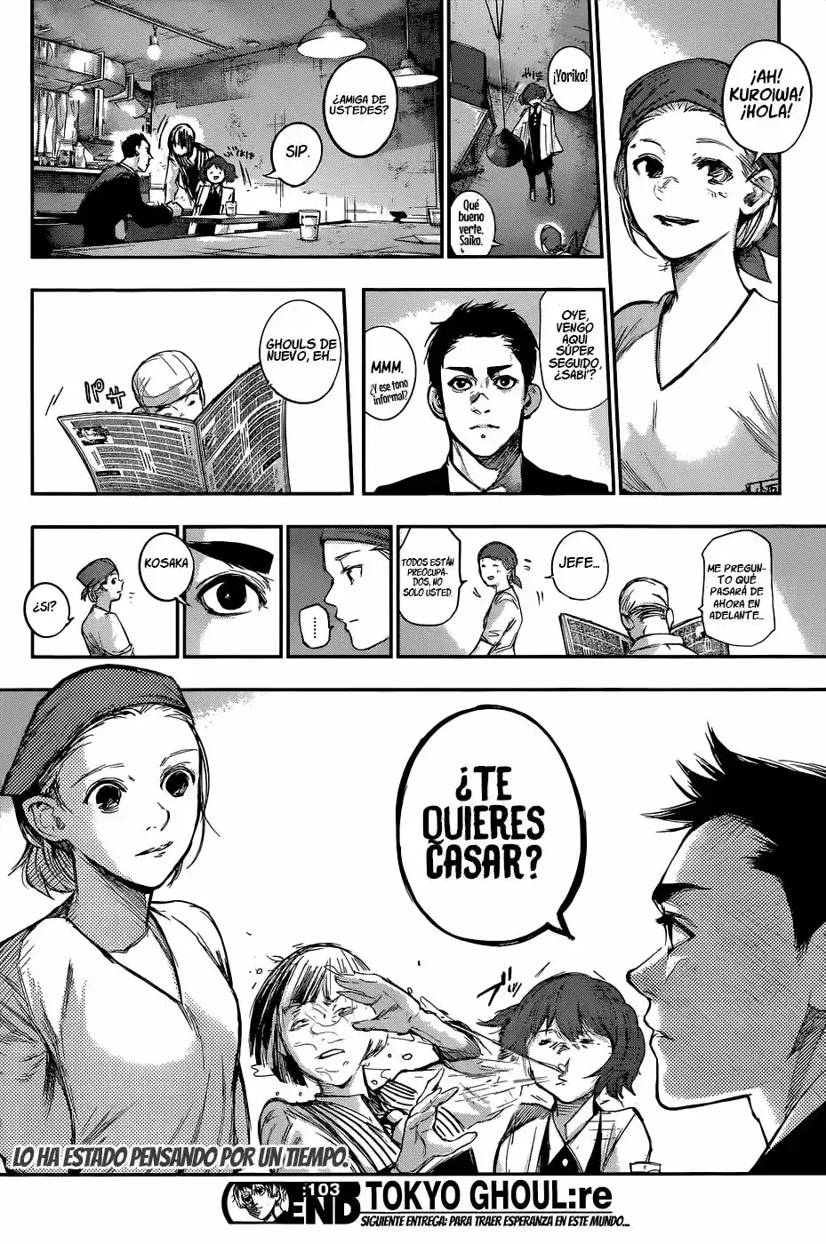 Tokyo Ghoul:re (2014) - Capítulo 103 - Página 19 - LectorTMOo