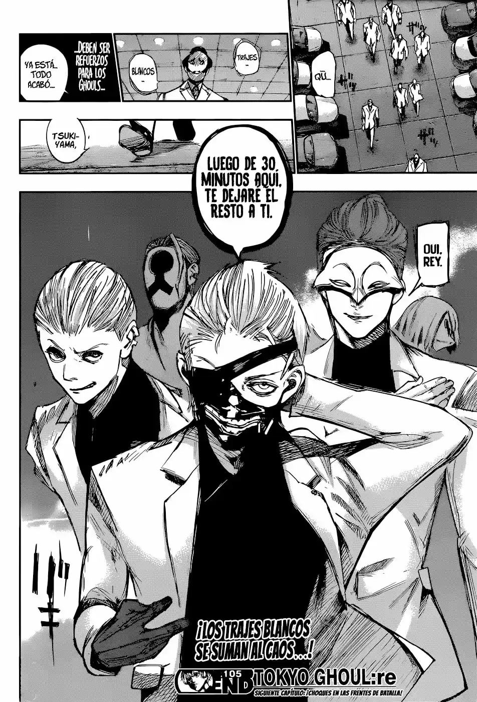 Tokyo Ghoul:re (2014) - Capítulo 105 - Página 19 - LectorTMOo