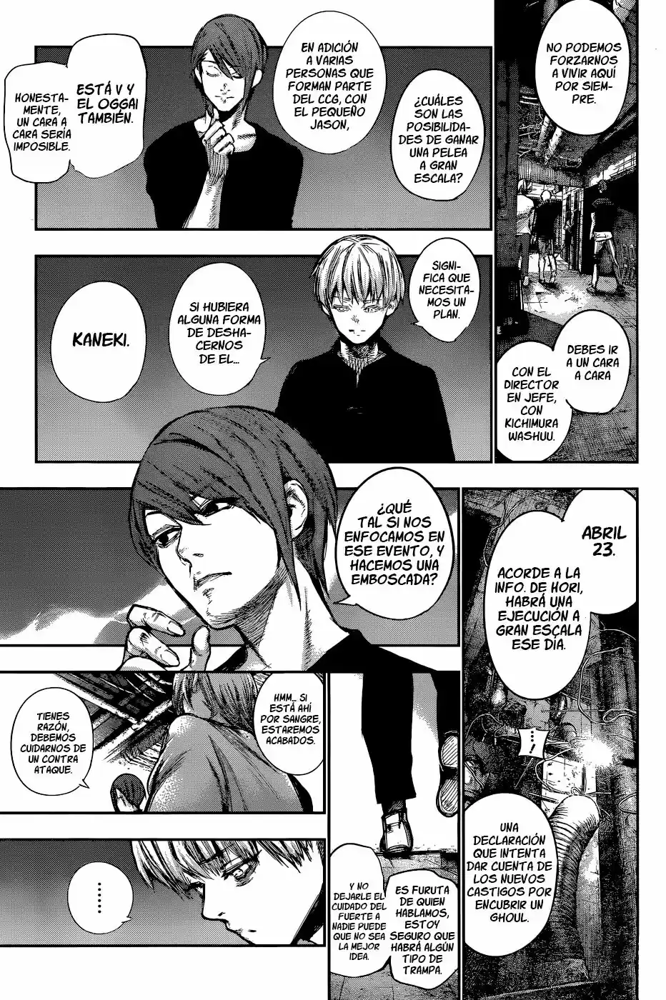 Tokyo Ghoul:re (2014) - Capítulo 132 - Página 4 - LectorTMOo