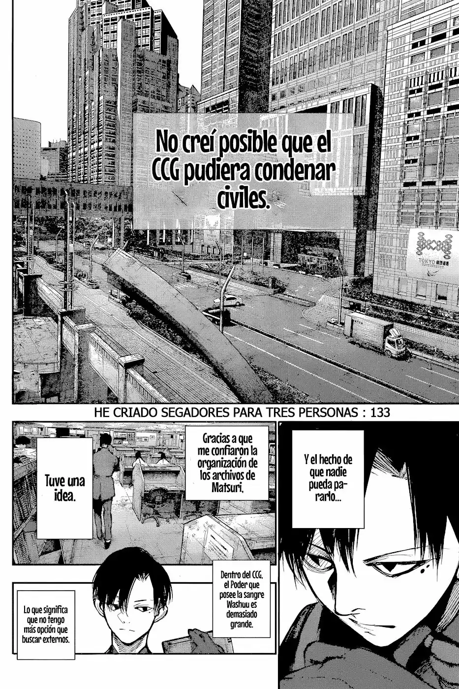 Tokyo Ghoul:re (2014) - Capítulo 133 - Página 5 - LectorTMOo
