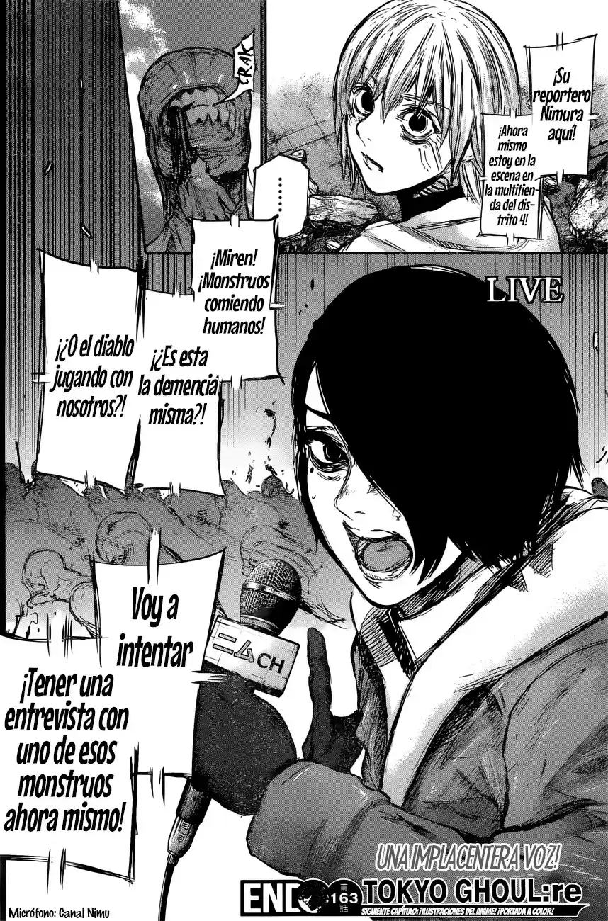 Tokyo Ghoul:re (2014) - Capítulo 163 - Página 19 - LectorTMOo