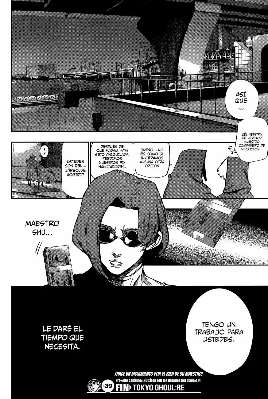 Tokyo Ghoul:re (2014) - Capítulo 39 - Página 20 - LectorTMOo