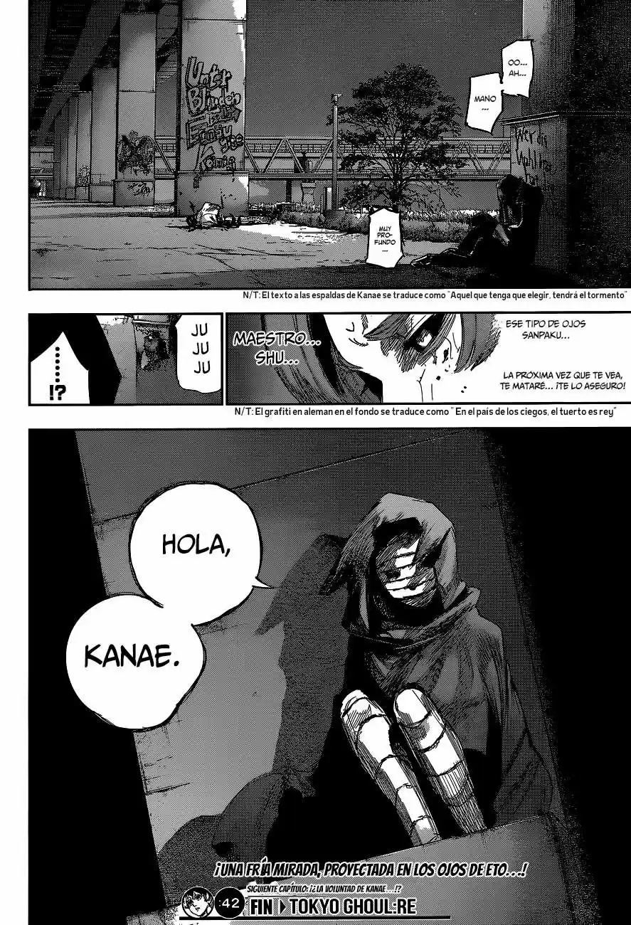 Tokyo Ghoul:re (2014) - Capítulo 42 - Página 20 - LectorTMOo