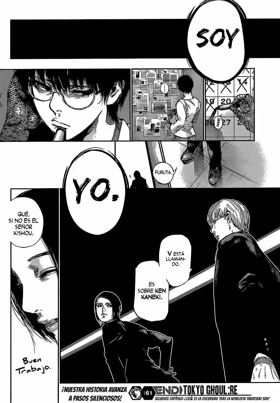Tokyo Ghoul:re (2014) - Capítulo 61 - Página 20 - LectorTMOo