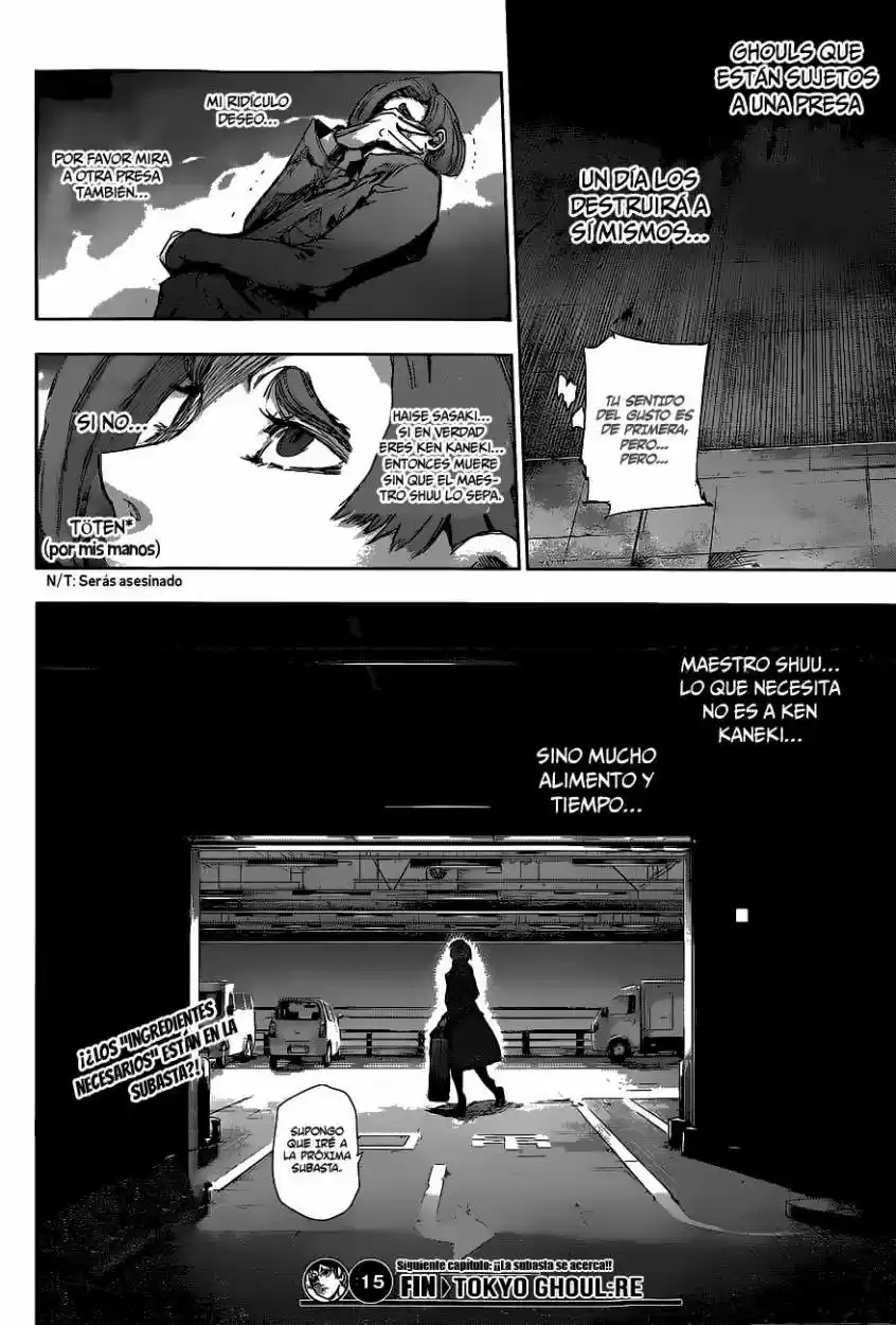 Tokyo Ghoul (2011) - Capítulo 158 - Página 19 - LectorTMOo