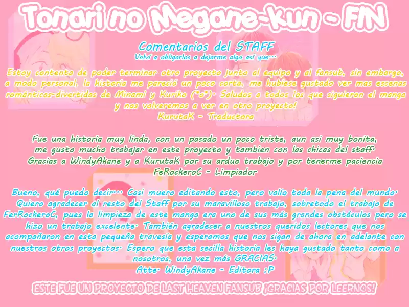 Tonari no Megane-kun (2016) - Capítulo 9 - Página 60 - LectorTMOo