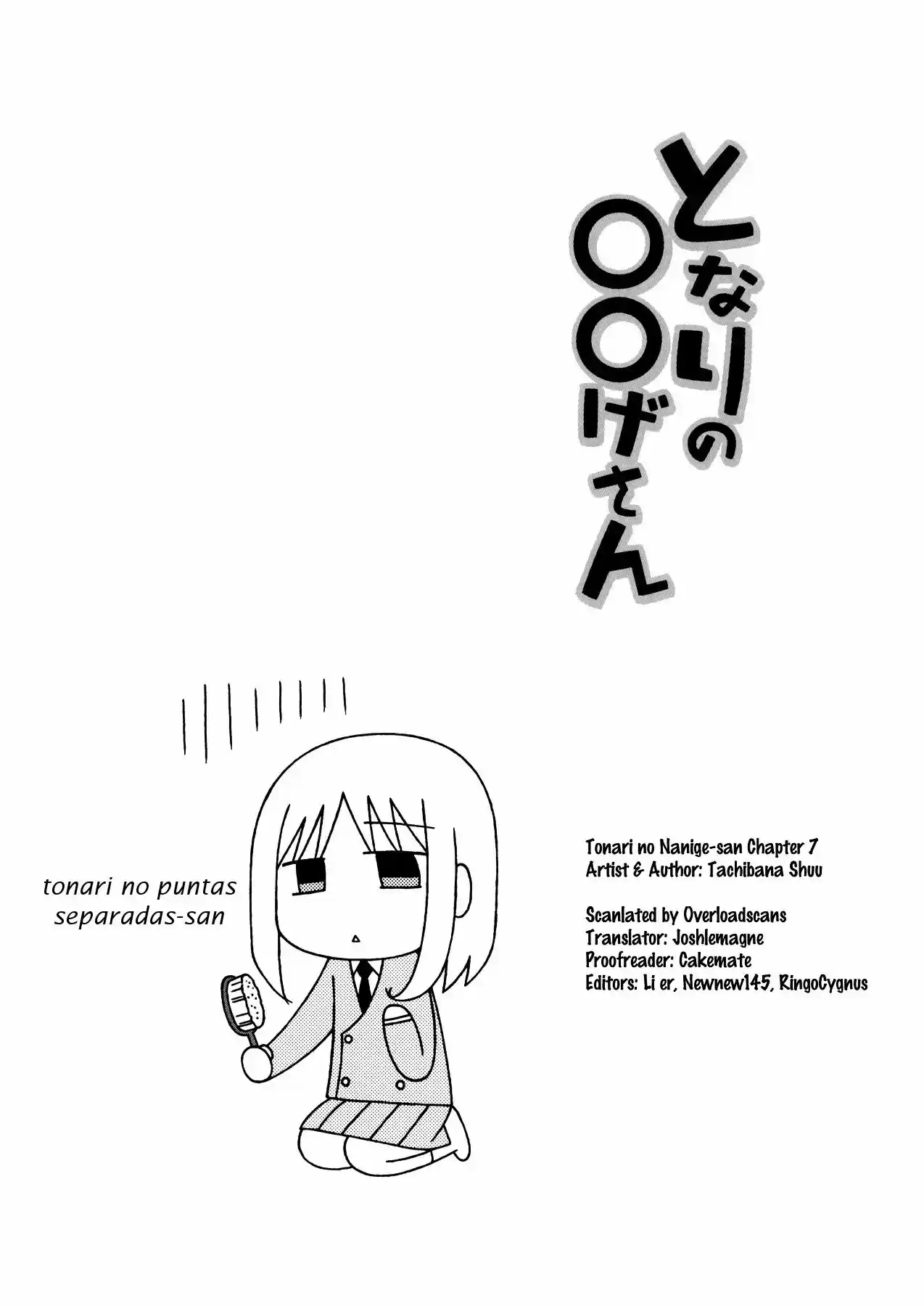 Tonari no Nanige-san (2007) - Capítulo 7 - Página 37 - LectorTMOo