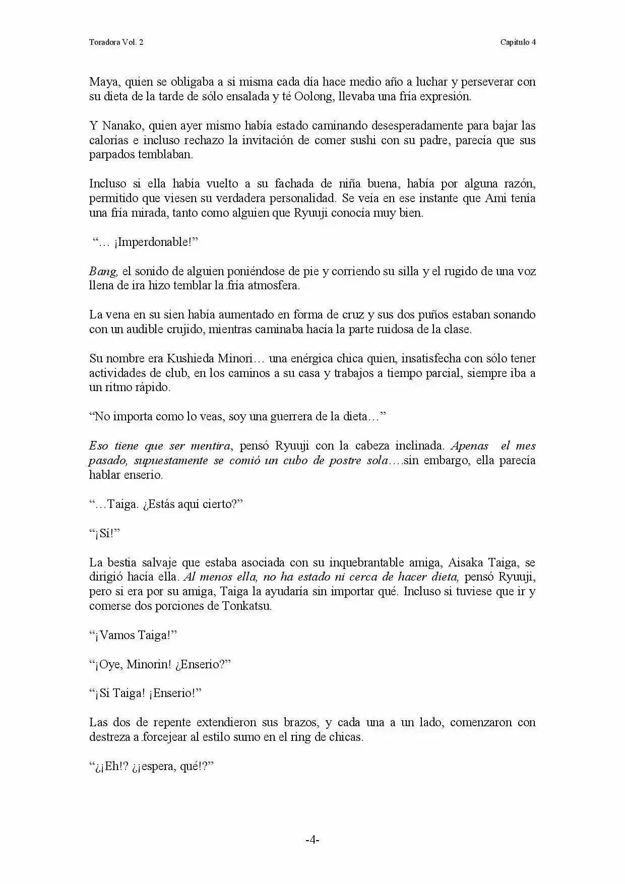 Toradora! (2006) - Capítulo 10 - Página 4 - LectorTMOo