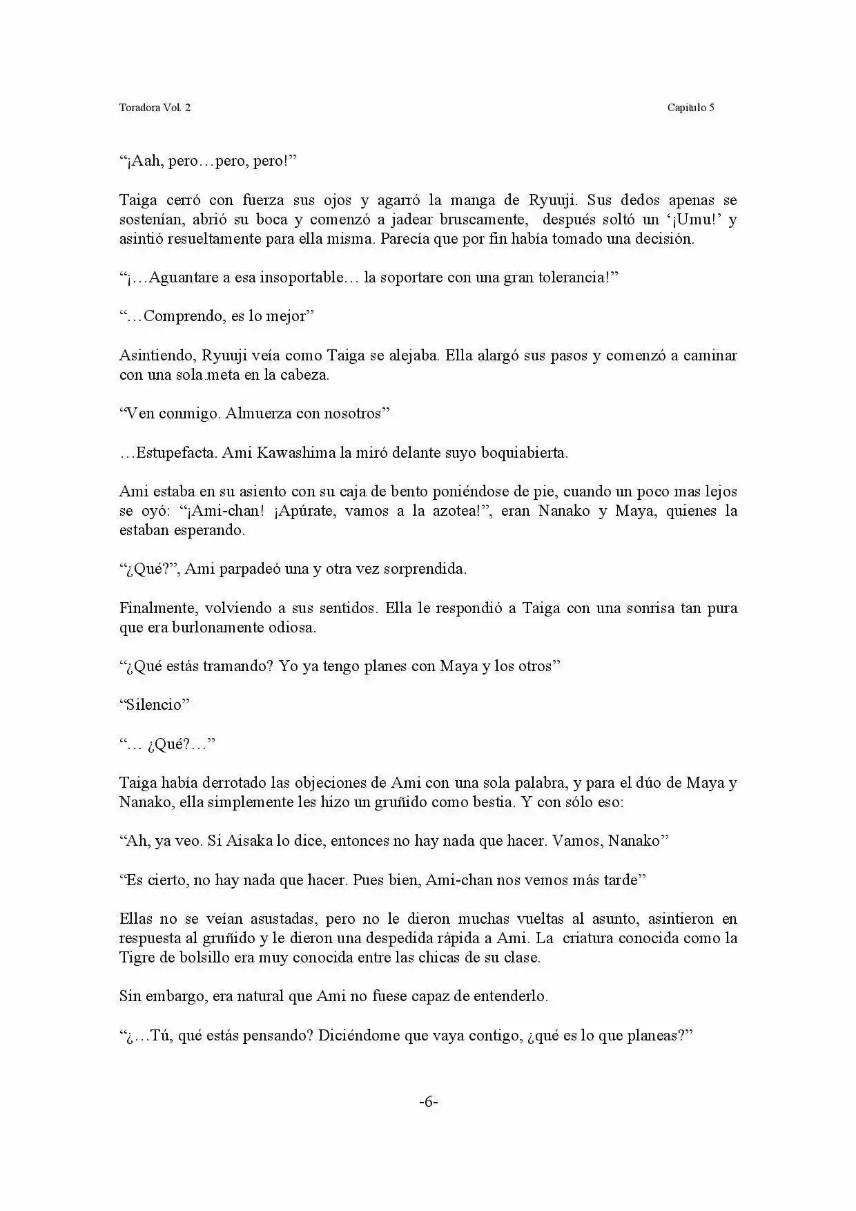 Toradora! (2006) - Capítulo 11 - Página 6 - LectorTMOo