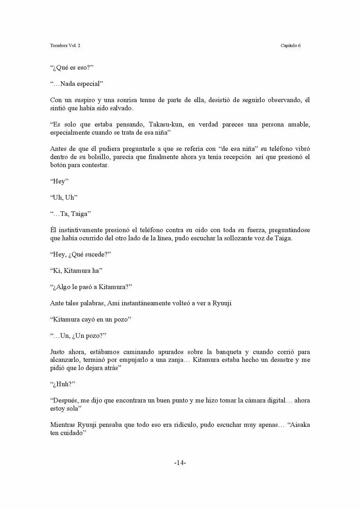 Toradora! (2006) - Capítulo 12 - Página 14 - LectorTMOo