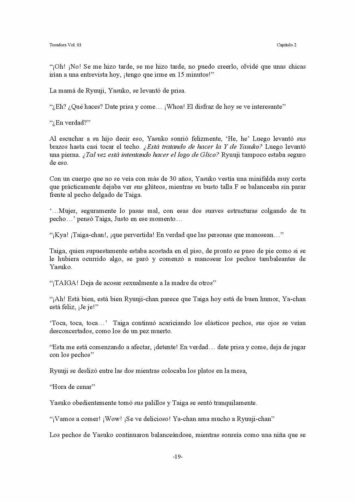 Toradora! (2006) - Capítulo 14 - Página 19 - LectorTMOo