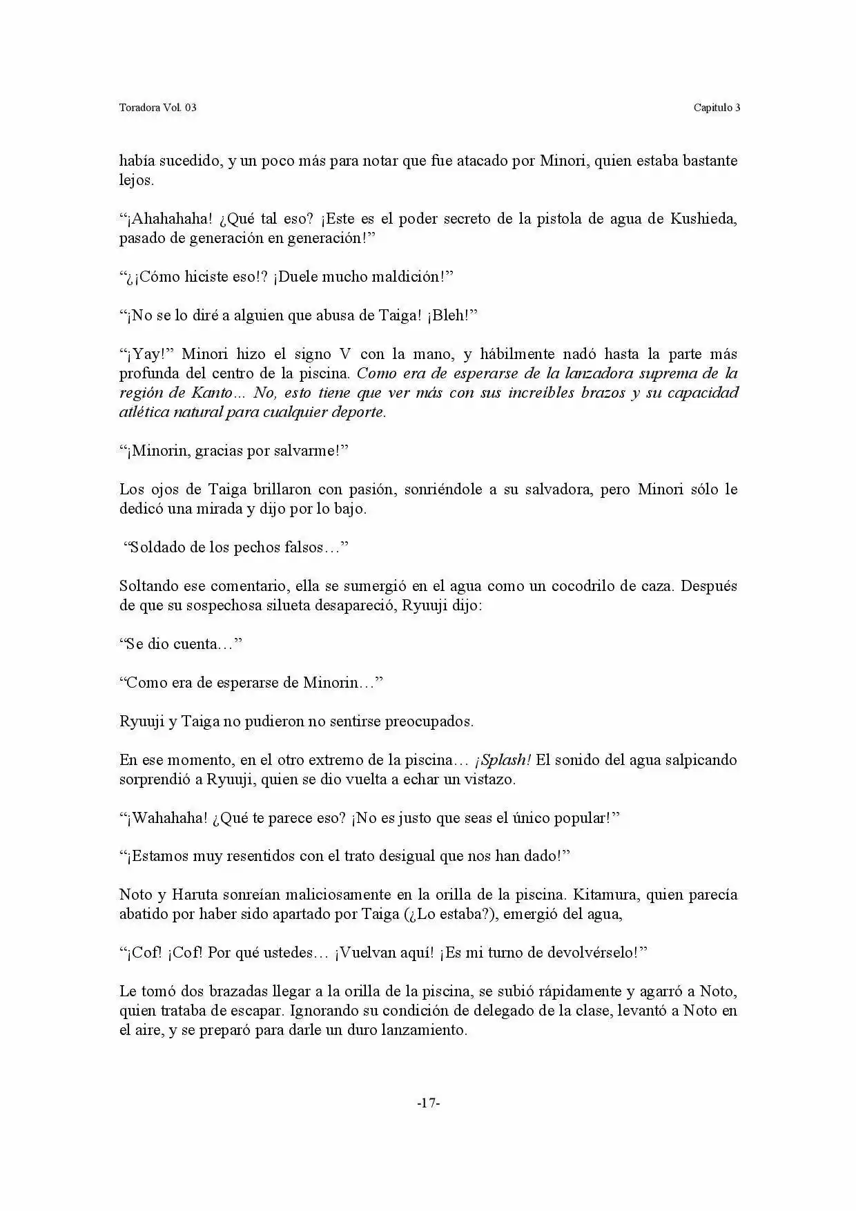 Toradora! (2006) - Capítulo 15 - Página 17 - LectorTMOo