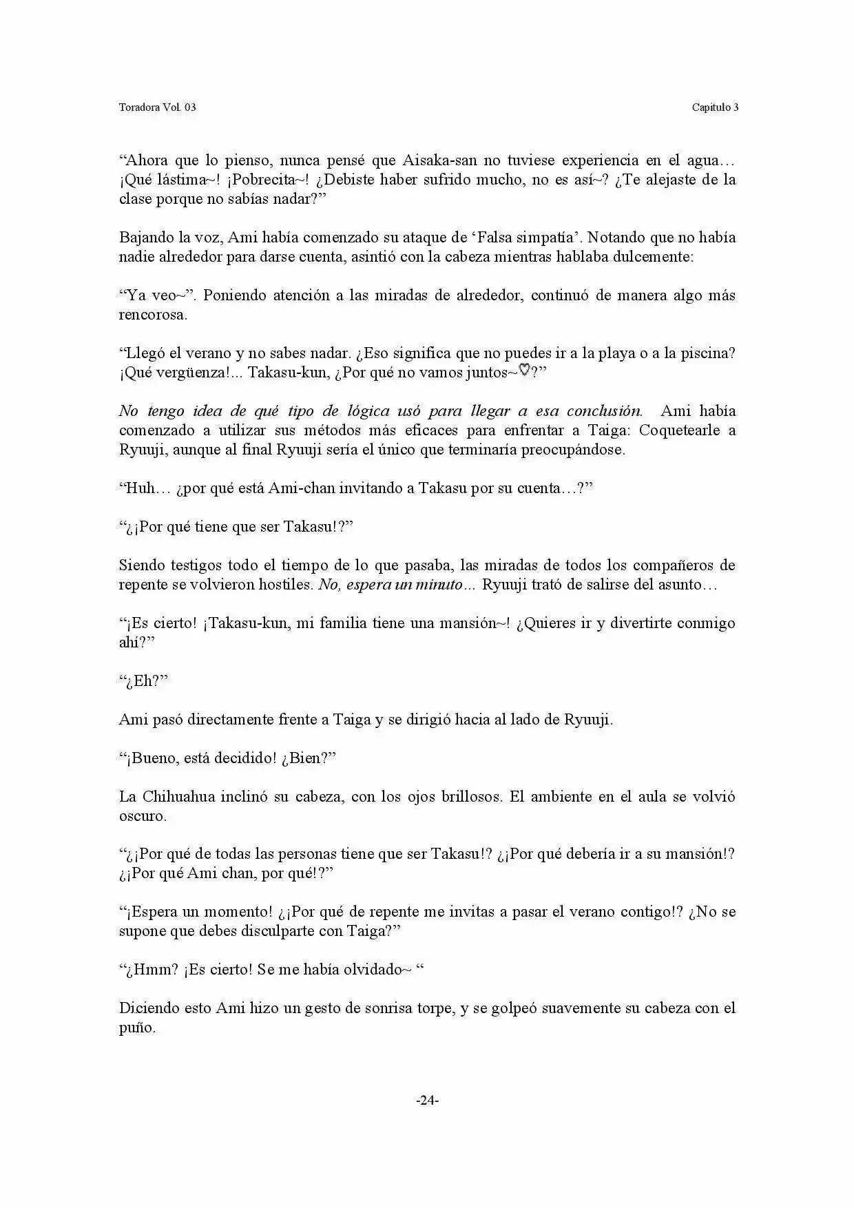 Toradora! (2006) - Capítulo 15 - Página 24 - LectorTMOo