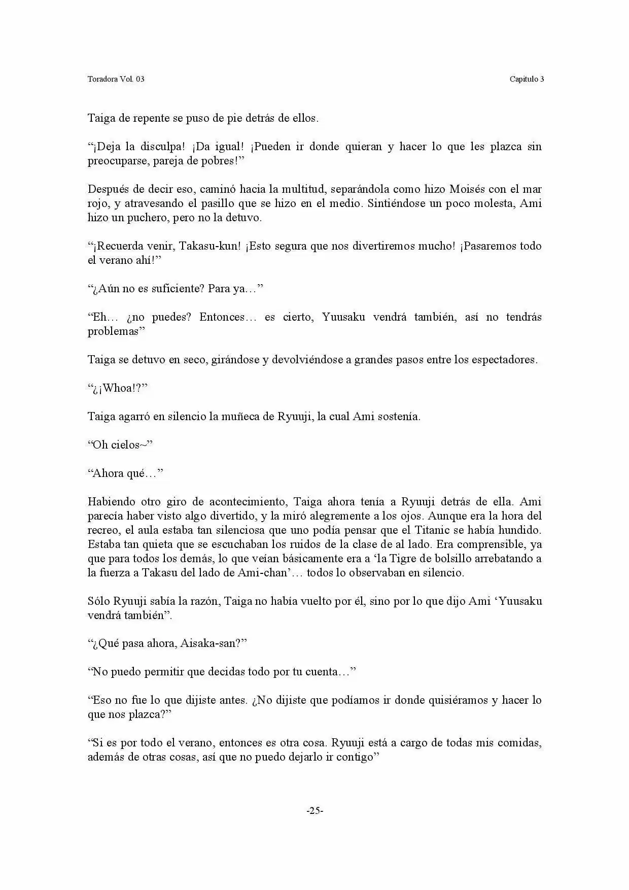 Toradora! (2006) - Capítulo 15 - Página 25 - LectorTMOo