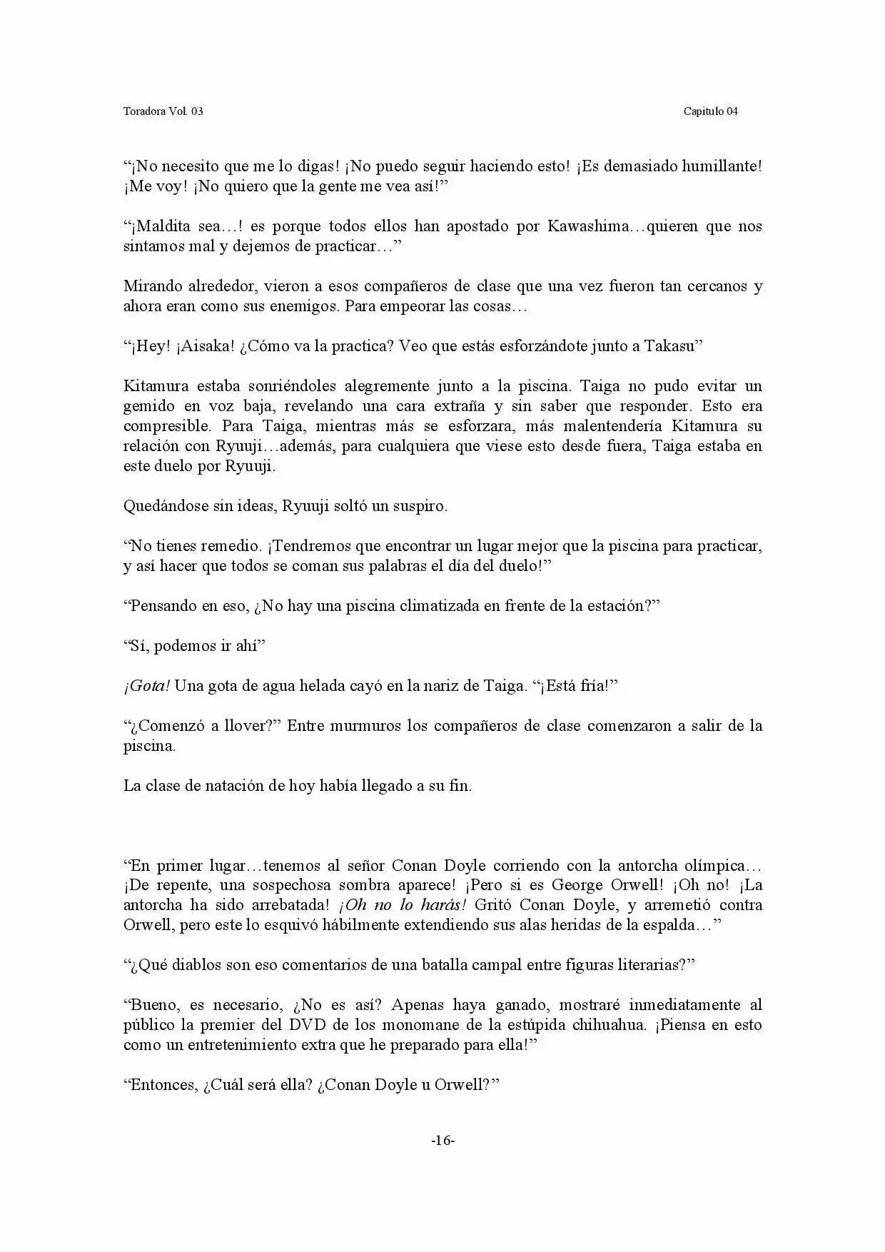 Toradora! (2006) - Capítulo 16 - Página 16 - LectorTMOo