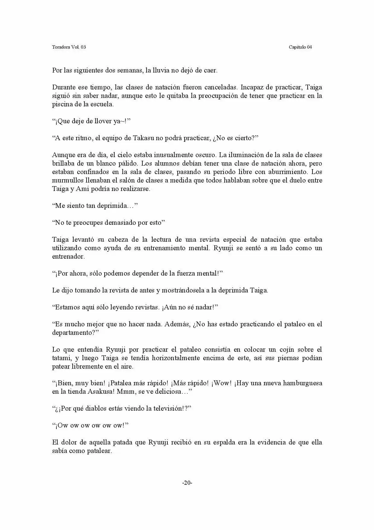Toradora! (2006) - Capítulo 16 - Página 20 - LectorTMOo
