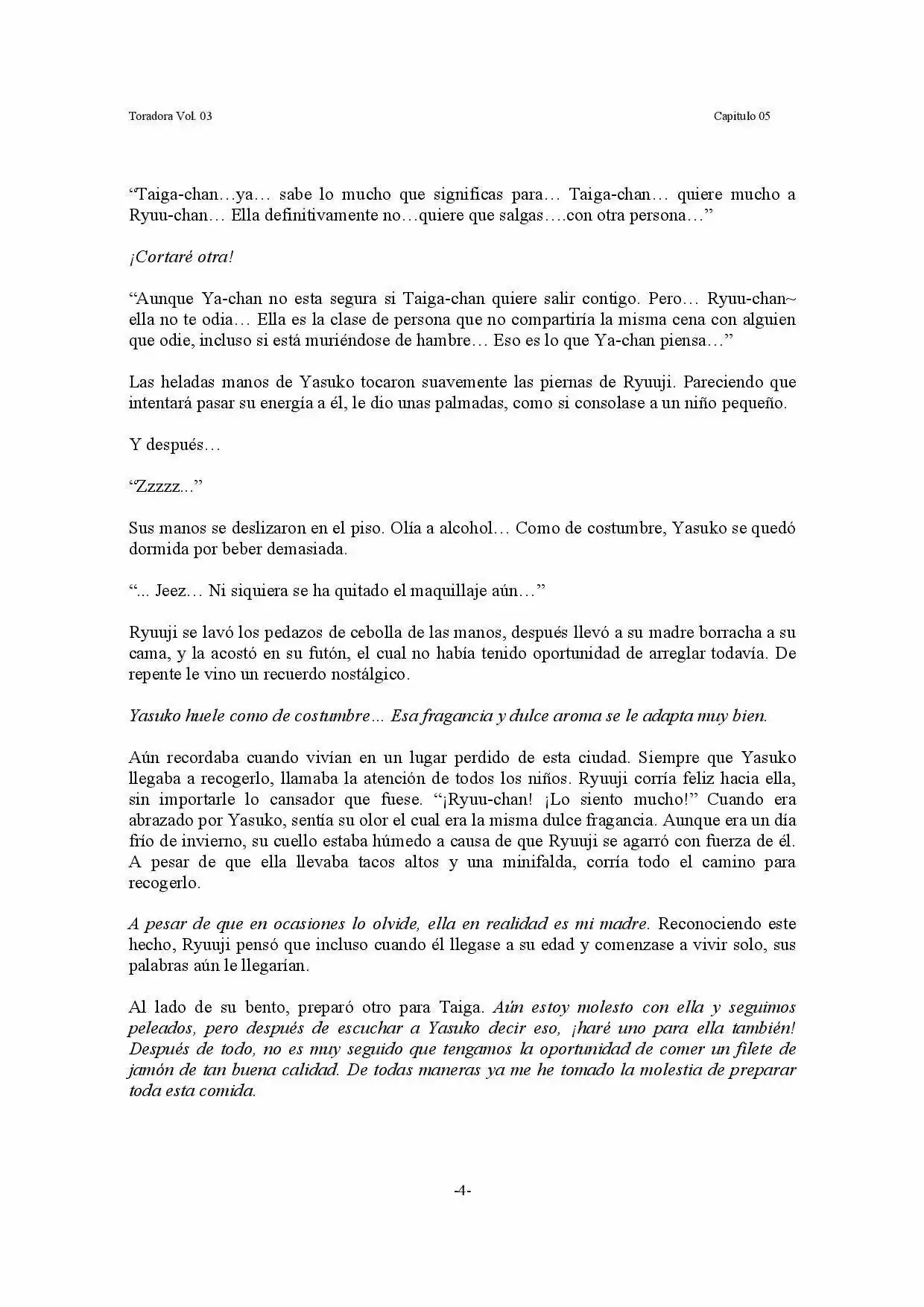 Toradora! (2006) - Capítulo 17 - Página 4 - LectorTMOo