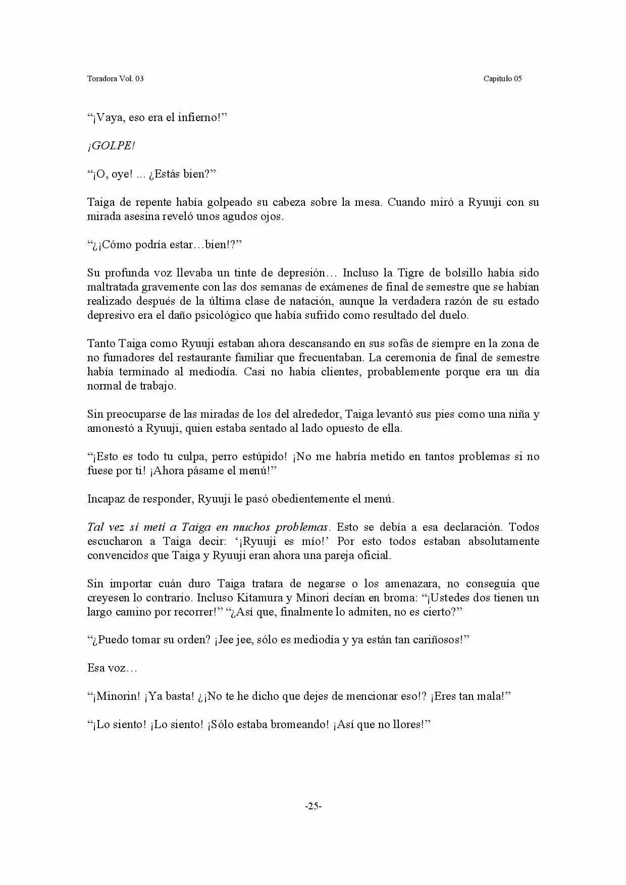 Toradora! (2006) - Capítulo 17 - Página 25 - LectorTMOo
