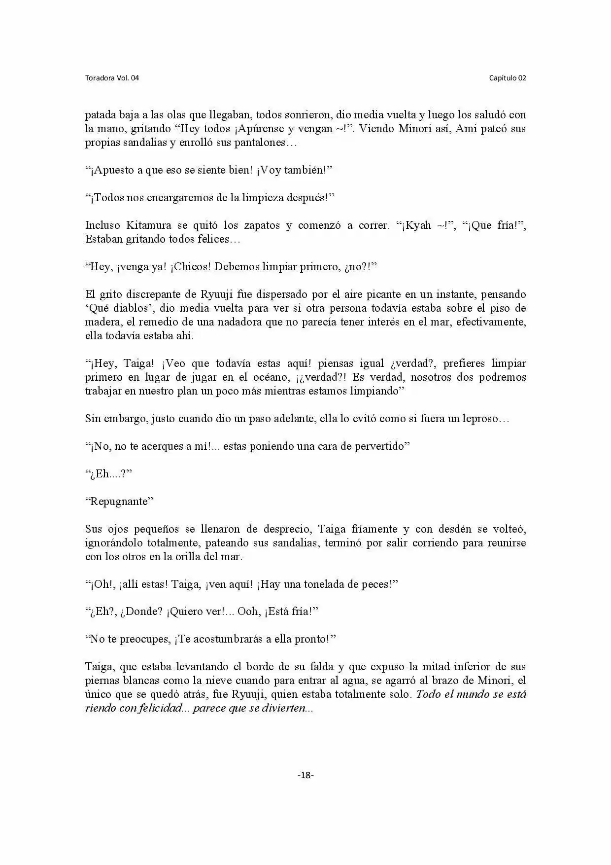 Toradora! (2006) - Capítulo 19 - Página 18 - LectorTMOo