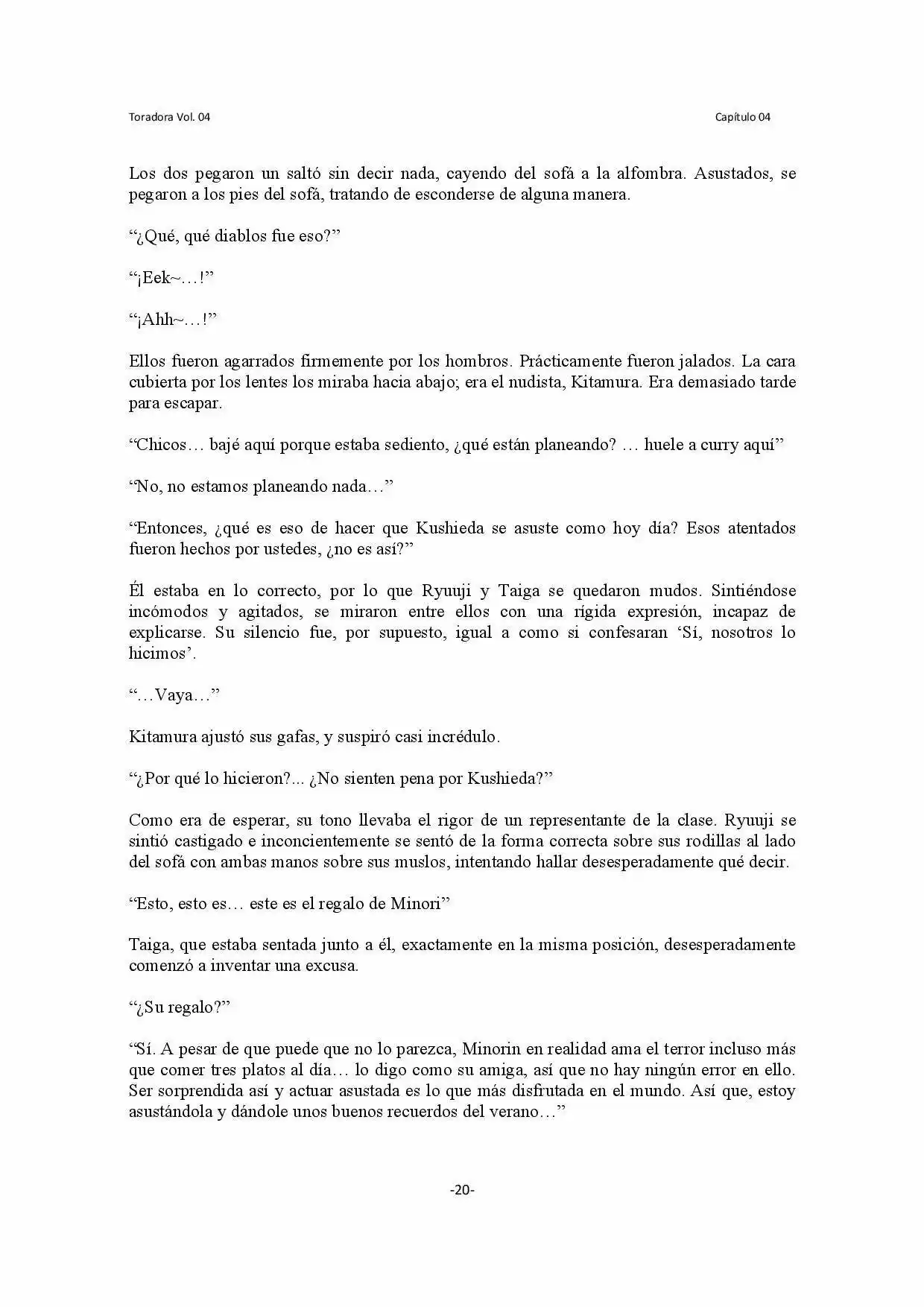 Toradora! (2006) - Capítulo 21 - Página 20 - LectorTMOo