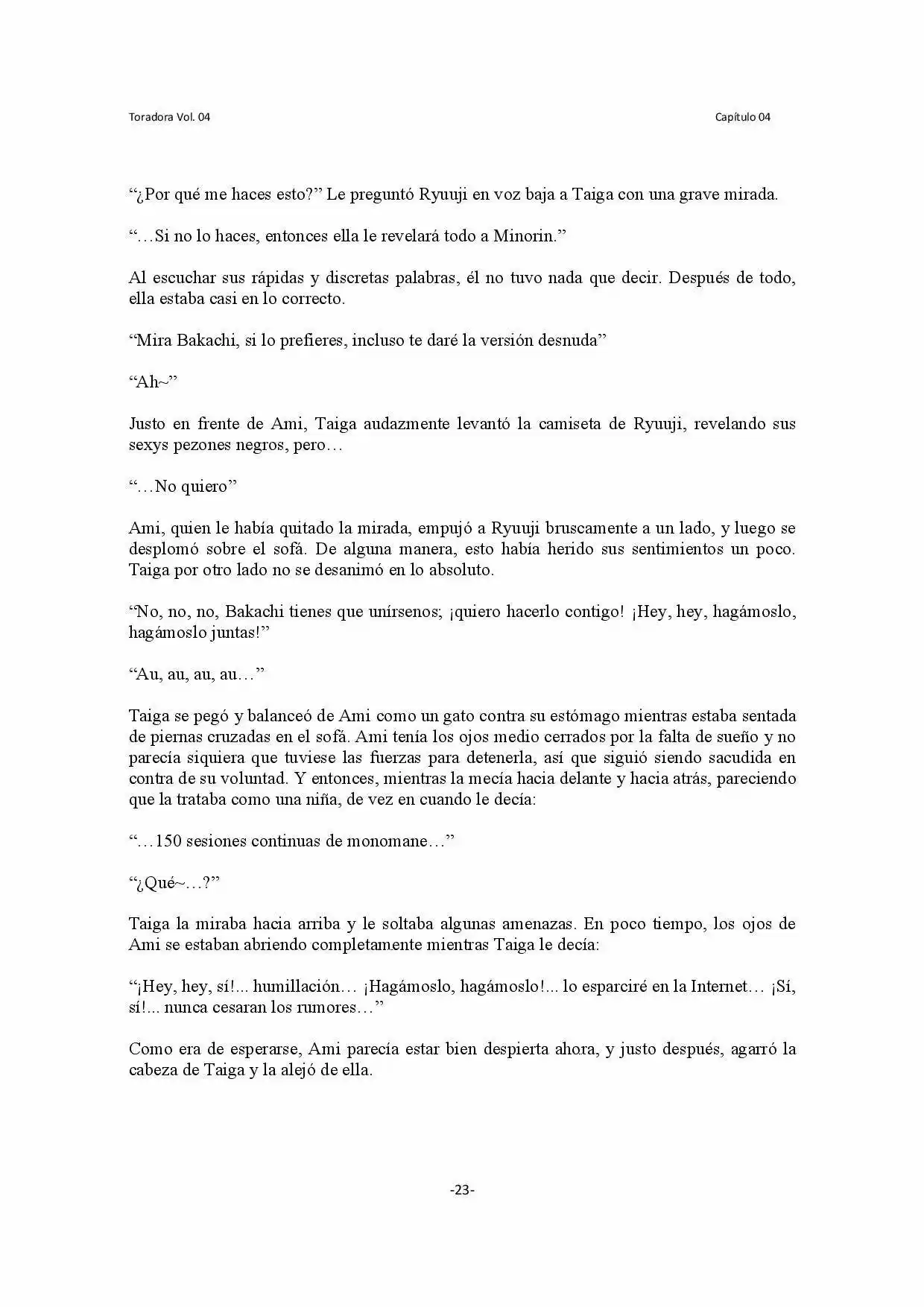 Toradora! (2006) - Capítulo 21 - Página 23 - LectorTMOo