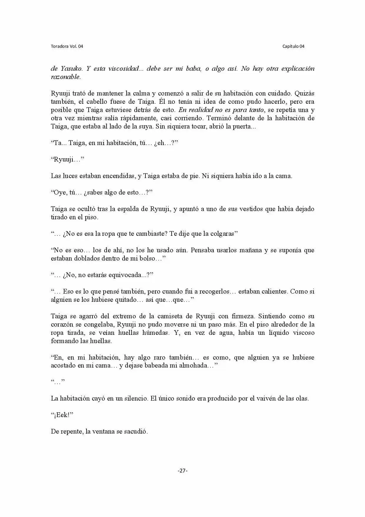 Toradora! (2006) - Capítulo 21 - Página 27 - LectorTMOo