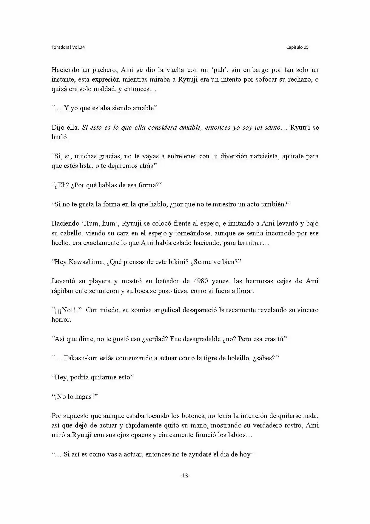 Toradora! (2006) - Capítulo 22 - Página 13 - LectorTMOo