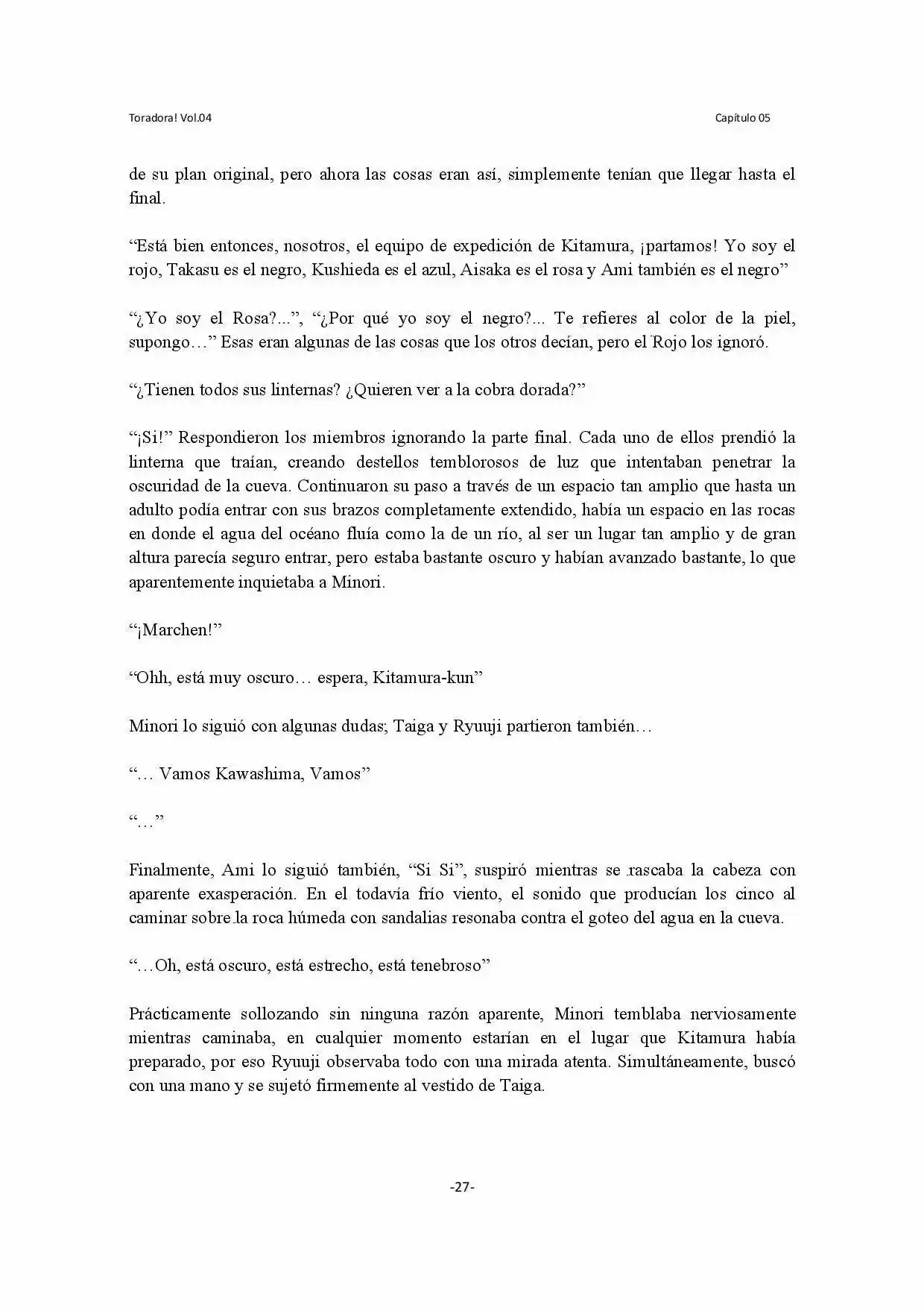 Toradora! (2006) - Capítulo 22 - Página 27 - LectorTMOo