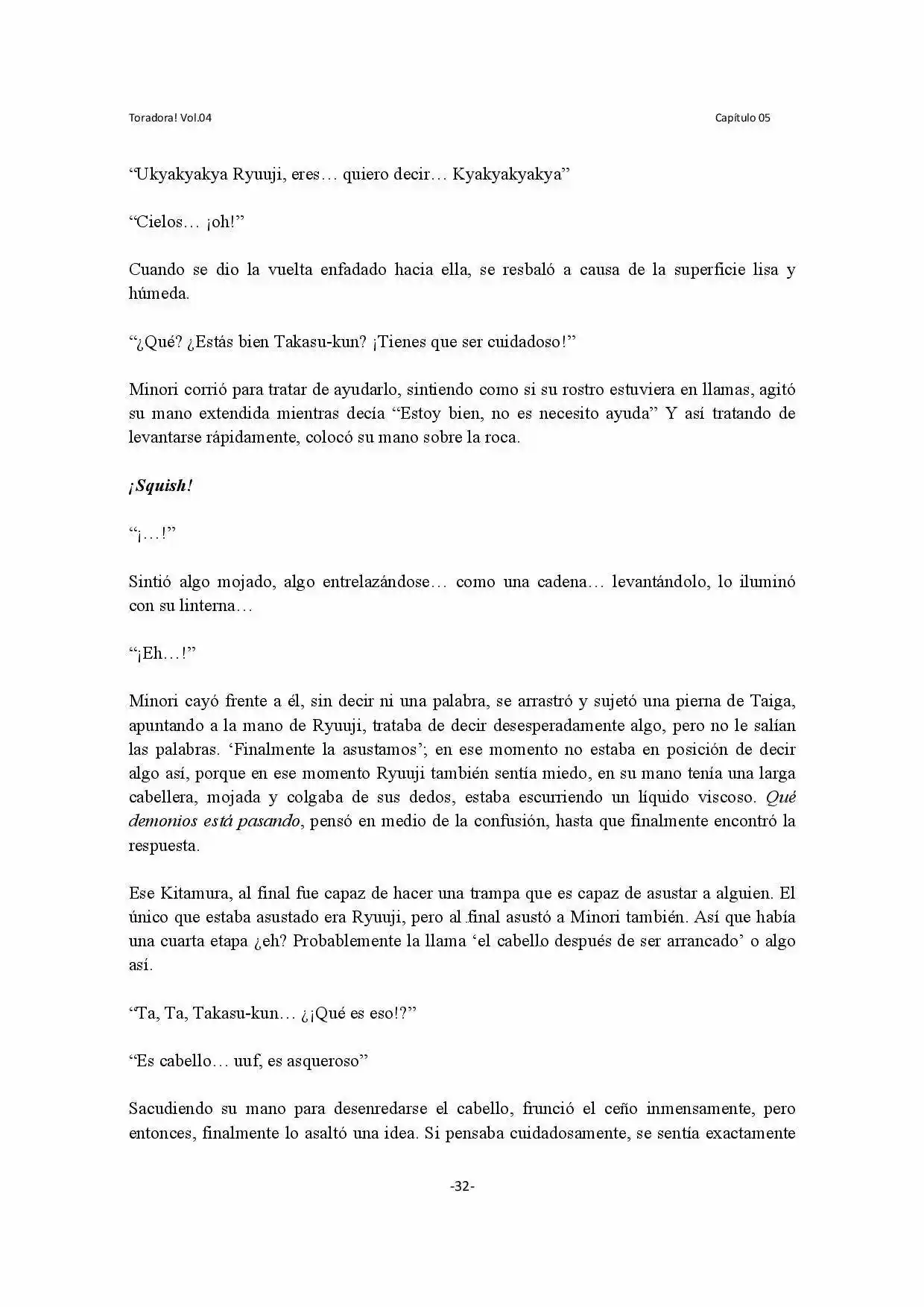 Toradora! (2006) - Capítulo 22 - Página 32 - LectorTMOo
