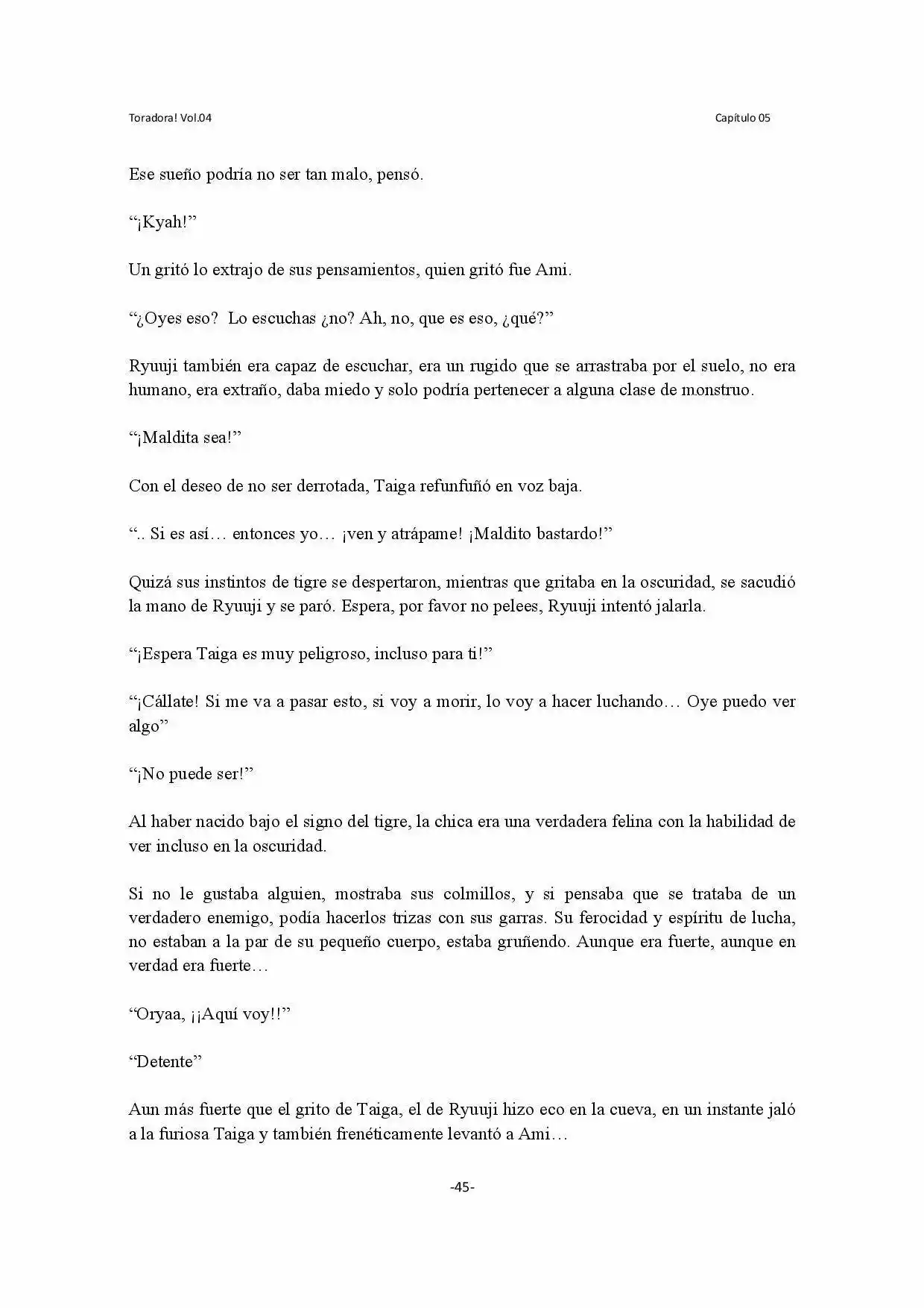 Toradora! (2006) - Capítulo 22 - Página 45 - LectorTMOo
