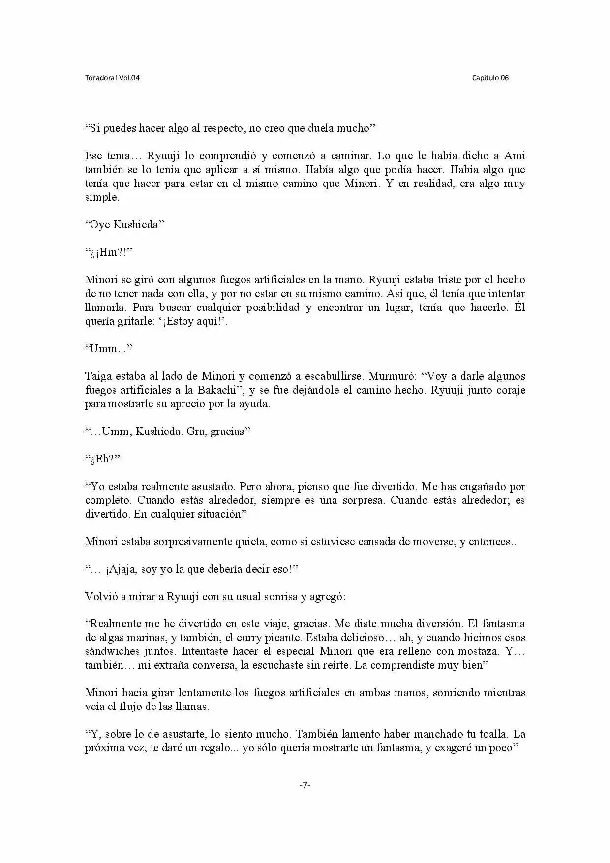 Toradora! (2006) - Capítulo 23 - Página 7 - LectorTMOo