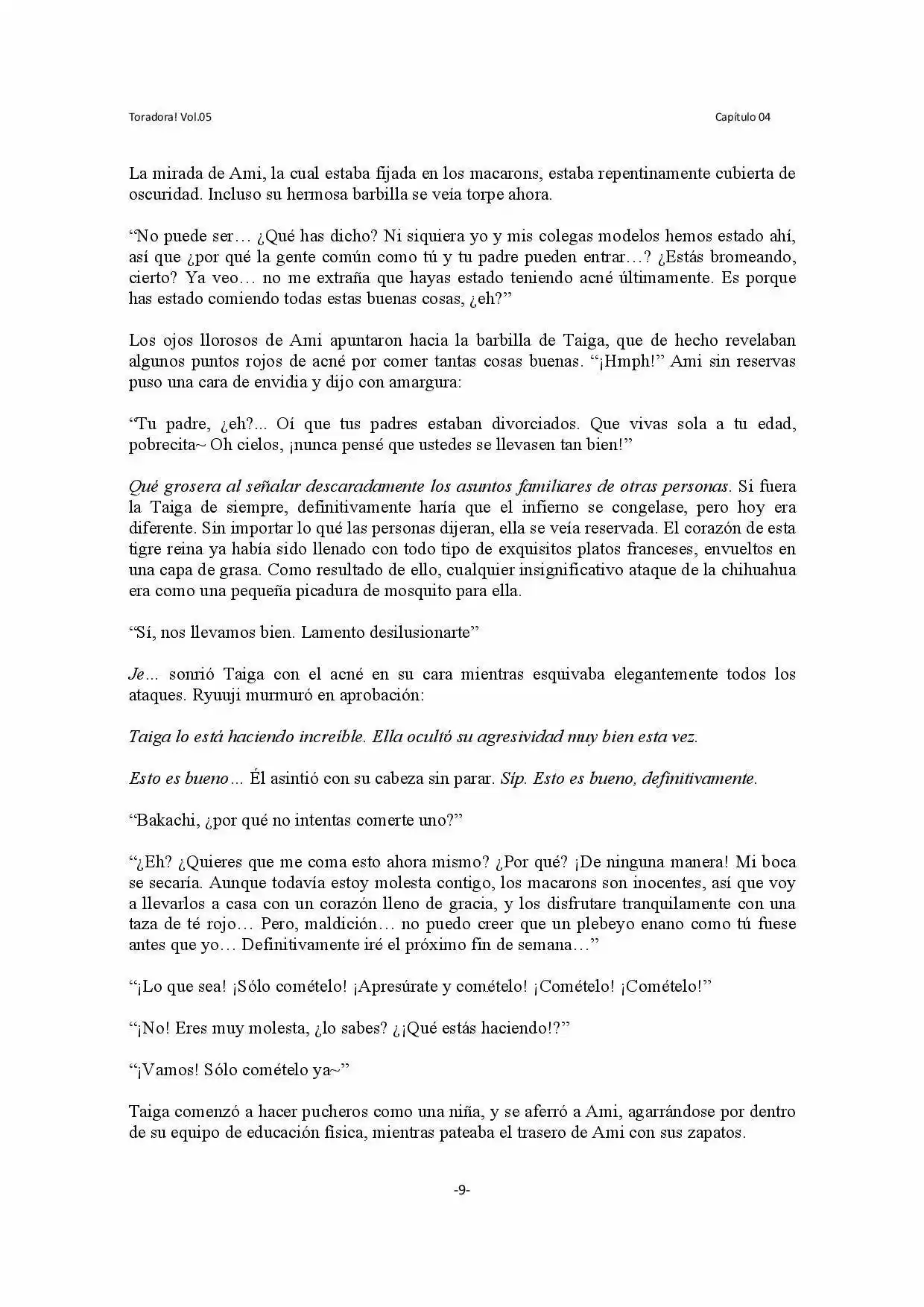 Toradora! (2006) - Capítulo 28 - Página 9 - LectorTMOo