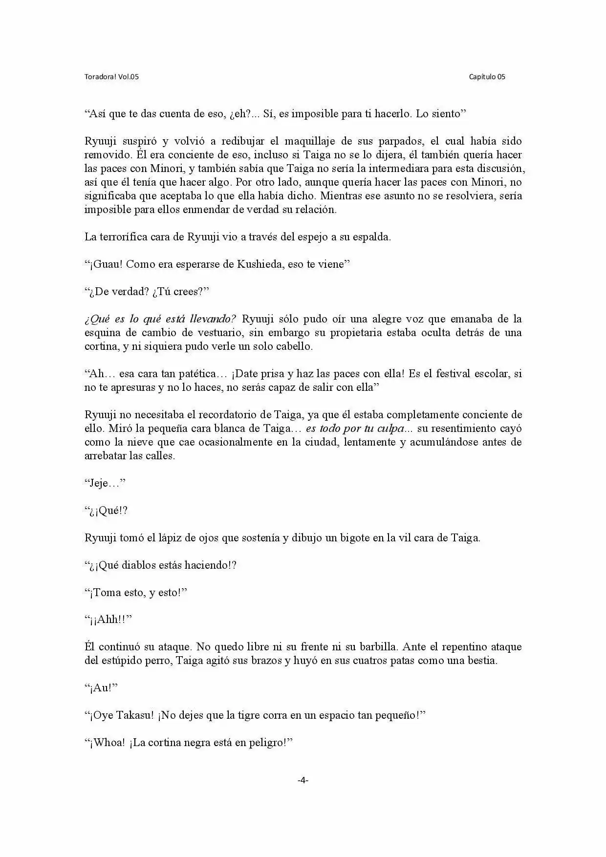 Toradora! (2006) - Capítulo 29 - Página 4 - LectorTMOo