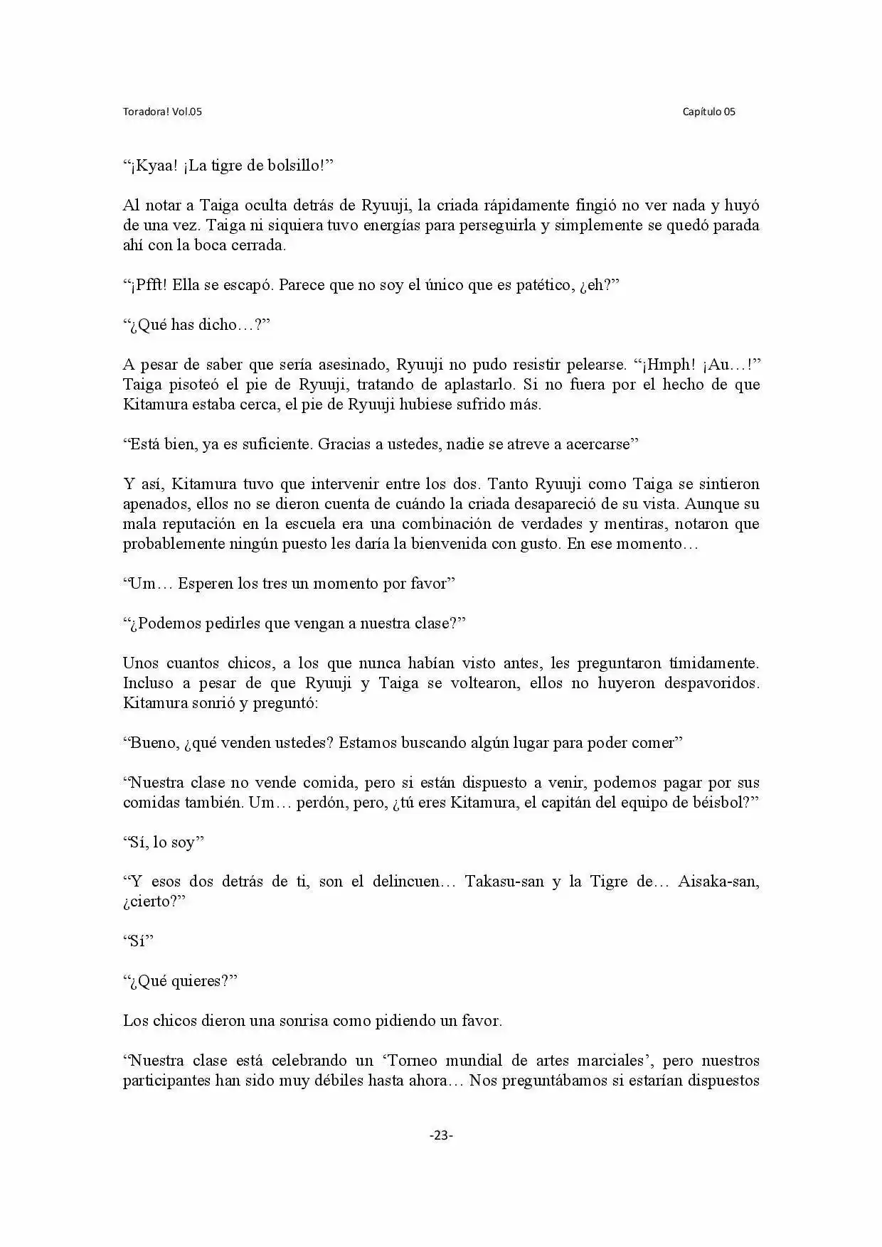 Toradora! (2006) - Capítulo 29 - Página 23 - LectorTMOo