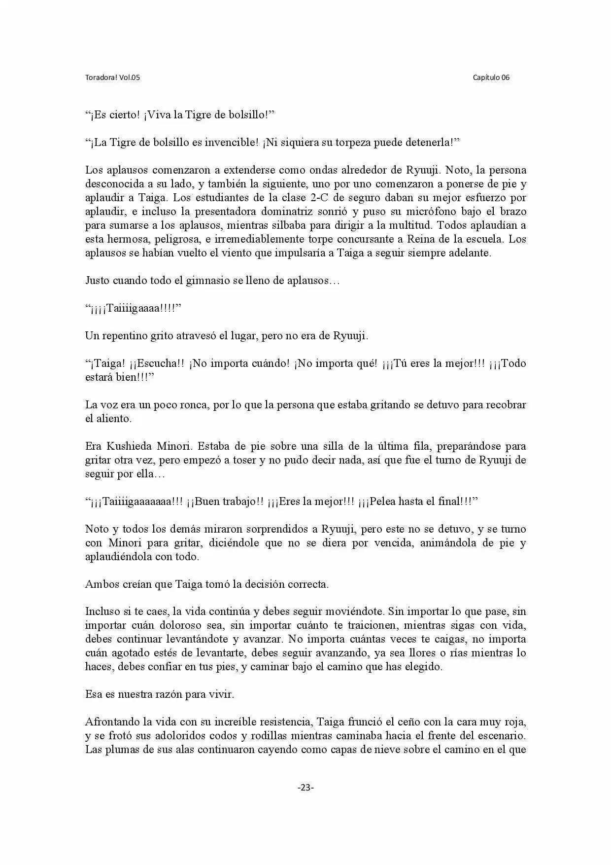Toradora! (2006) - Capítulo 30 - Página 23 - LectorTMOo
