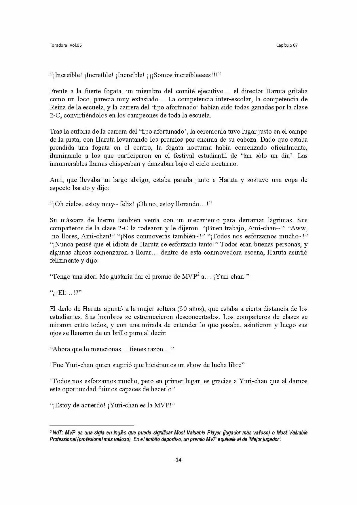 Toradora! (2006) - Capítulo 31 - Página 14 - LectorTMOo