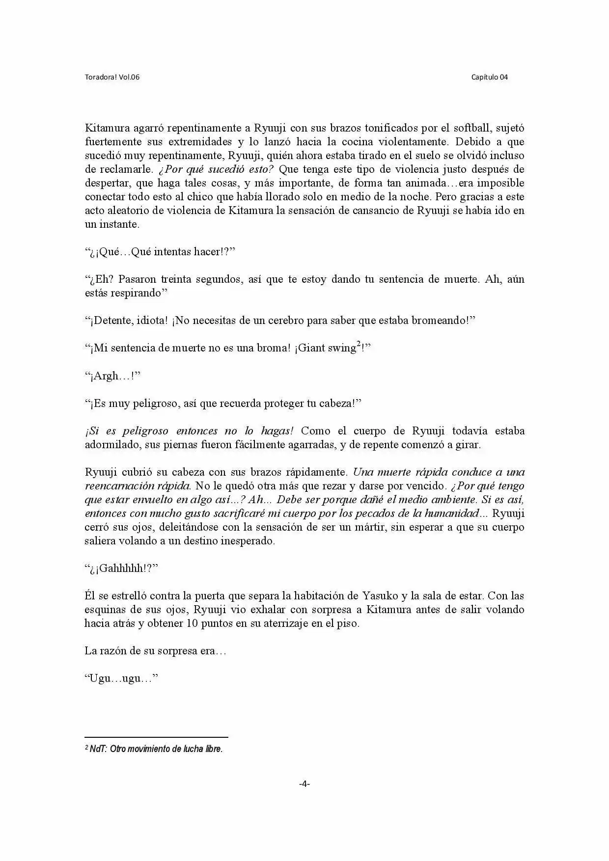 Toradora! (2006) - Capítulo 35 - Página 4 - LectorTMOo