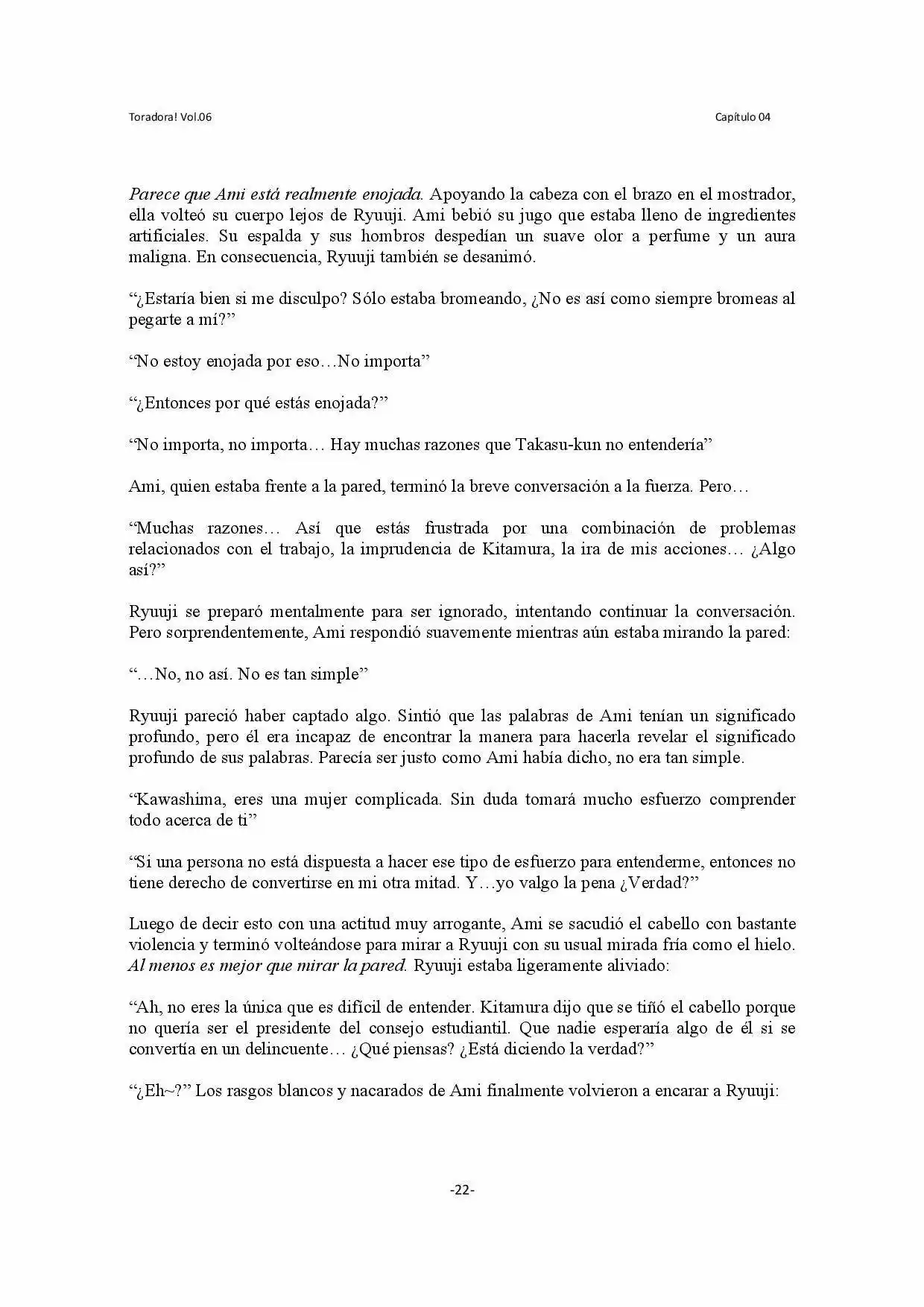 Toradora! (2006) - Capítulo 35 - Página 22 - LectorTMOo
