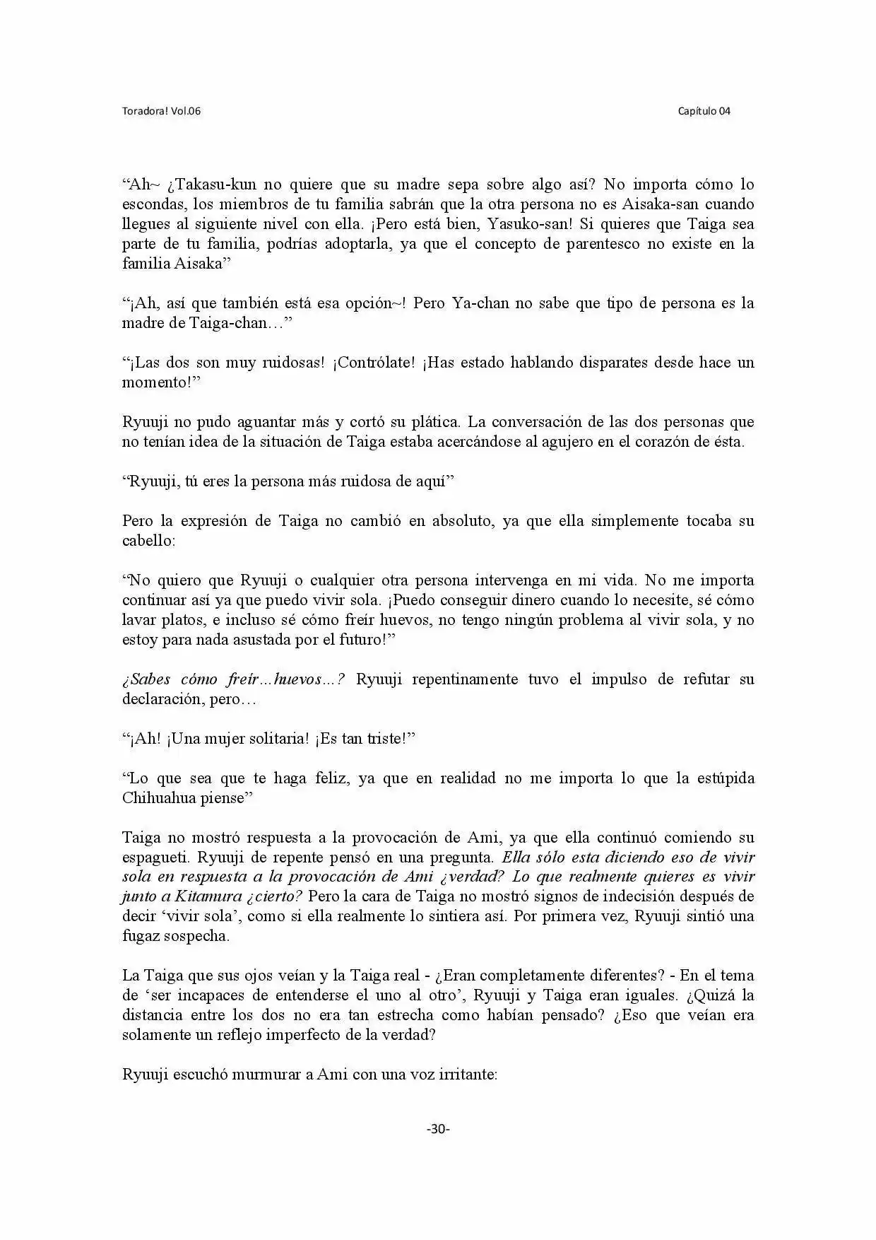 Toradora! (2006) - Capítulo 35 - Página 30 - LectorTMOo