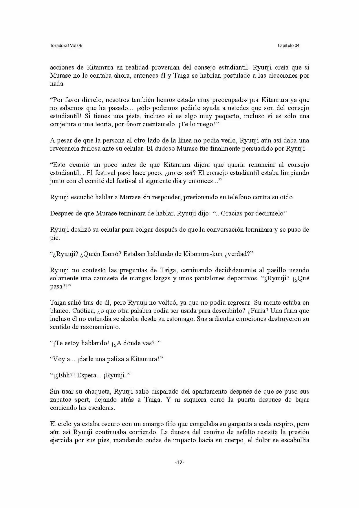 Toradora! (2006) - Capítulo 36 - Página 12 - LectorTMOo