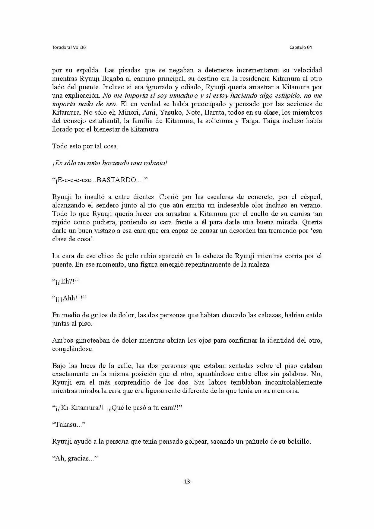 Toradora! (2006) - Capítulo 36 - Página 13 - LectorTMOo