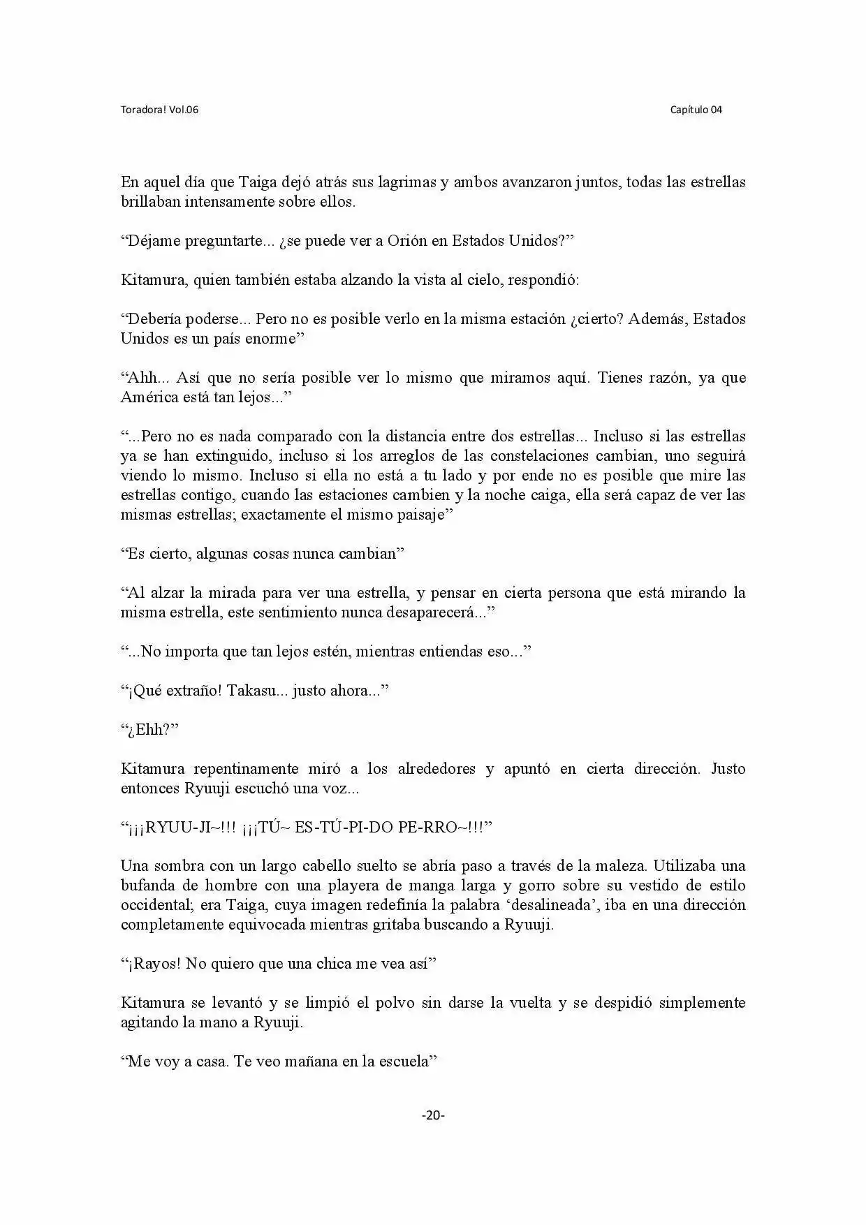 Toradora! (2006) - Capítulo 36 - Página 20 - LectorTMOo