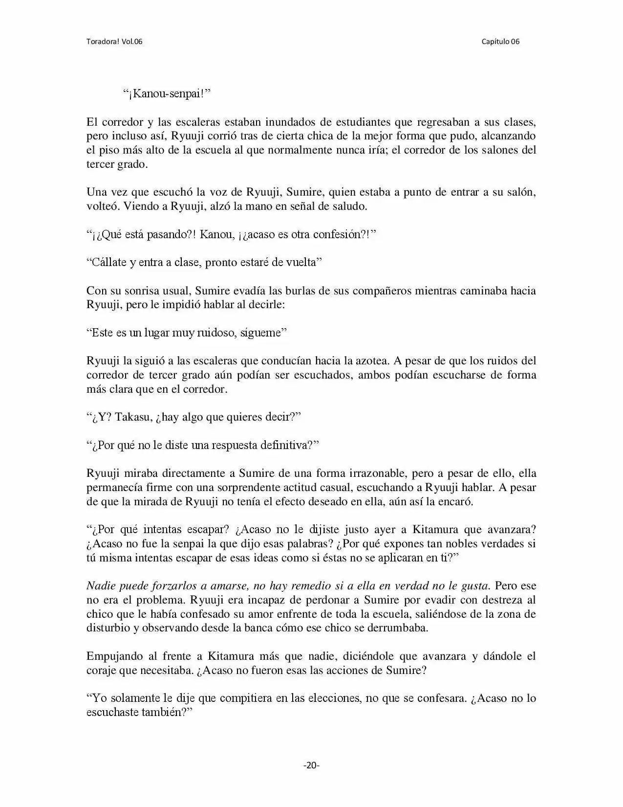 Toradora! (2006) - Capítulo 37 - Página 20 - LectorTMOo